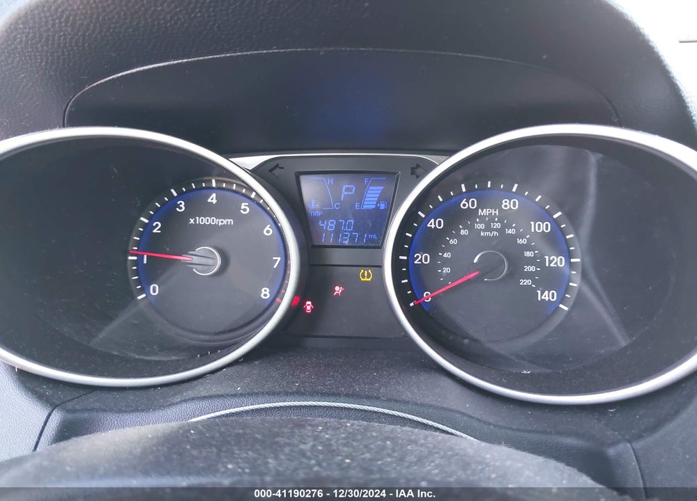 2013 HYUNDAI TUCSON GLS VIN: KM8JU3AC4DU743449