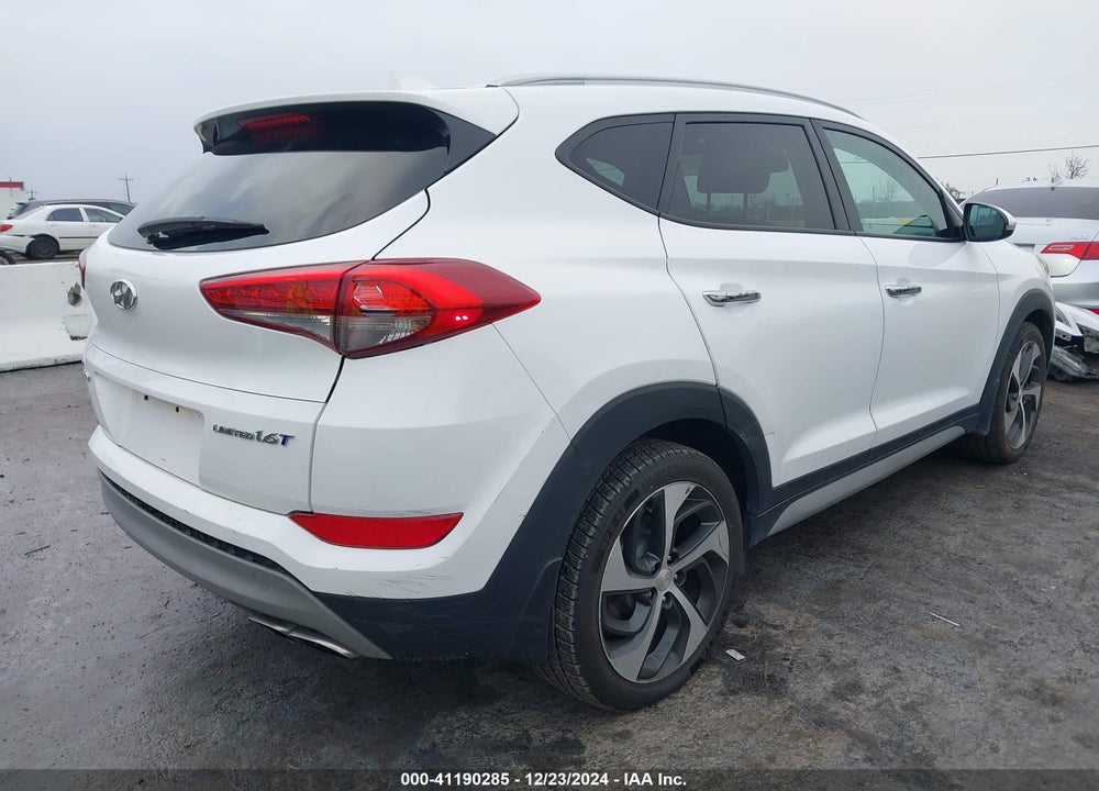 2018 HYUNDAI TUCSON LIMITED VIN: KM8J33A23JU718600