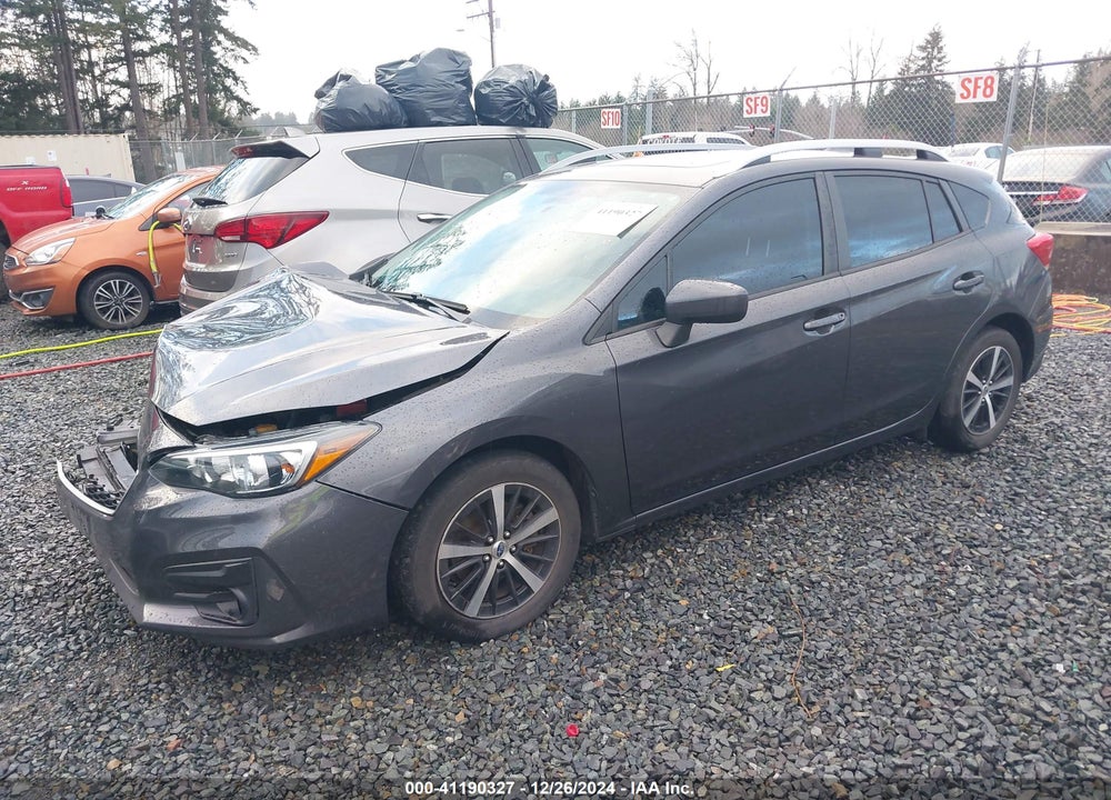 2019 SUBARU IMPREZA VIN: 4S3GTAD65K3733737