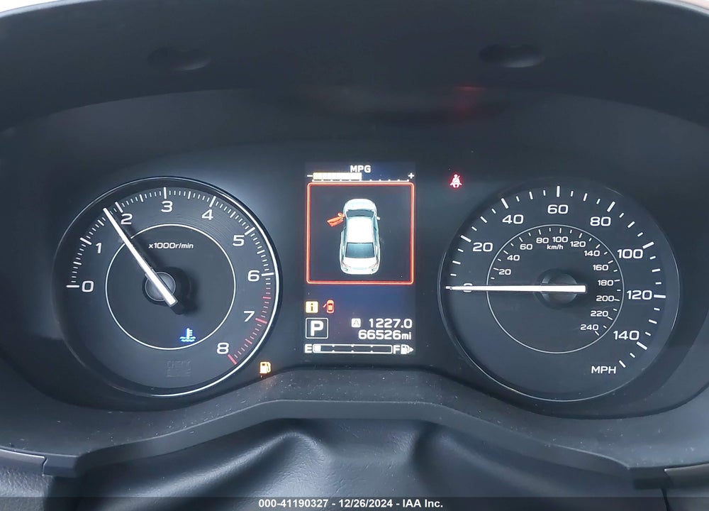 2019 SUBARU IMPREZA VIN: 4S3GTAD65K3733737