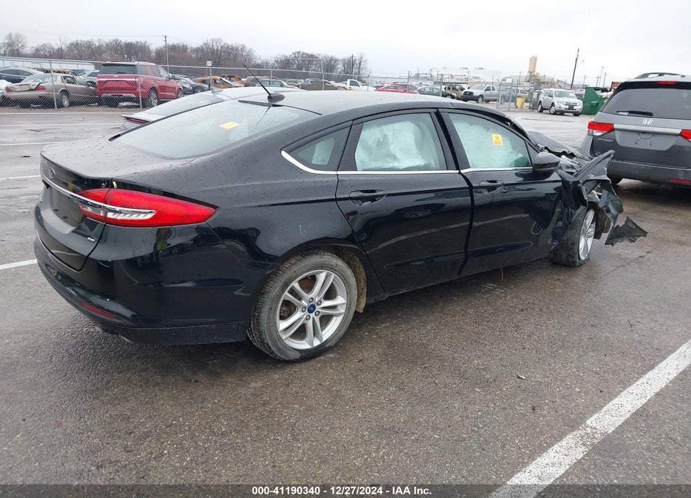 2018 FORD FUSION SE VIN: 3FA6P0H74JR142611
