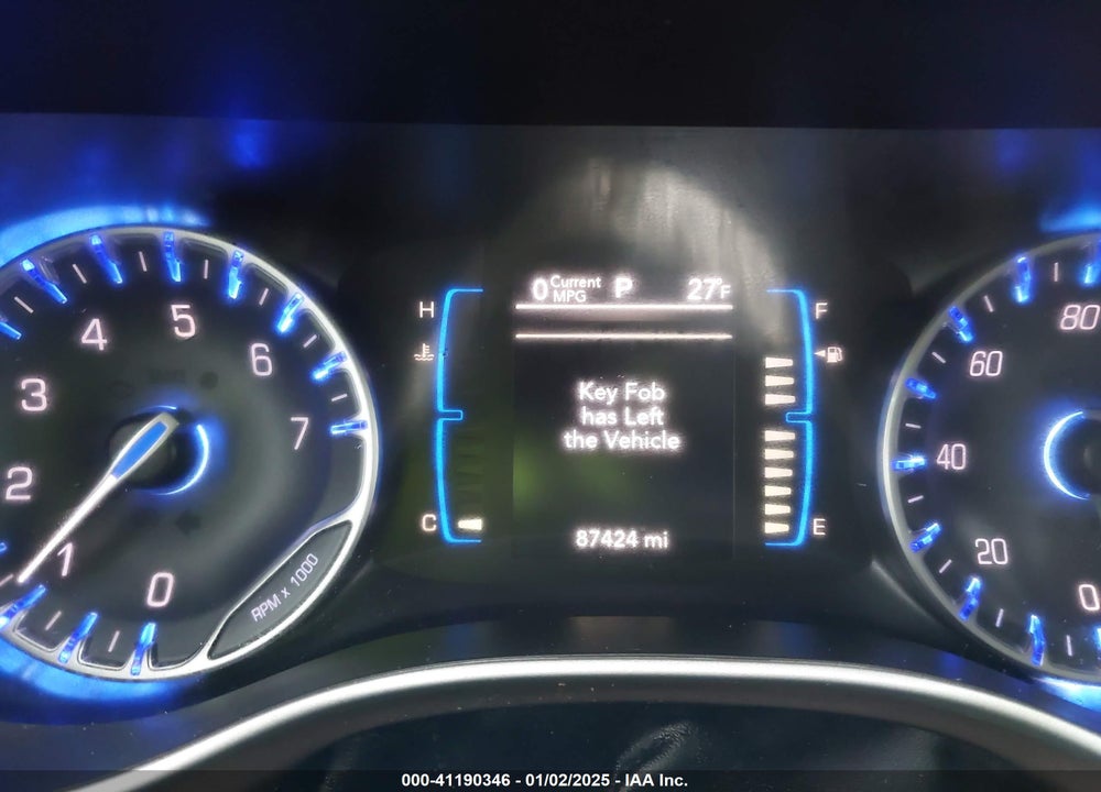 2017 CHRYSLER PACIFICA TOURING L VIN: 2C4RC1BG4HR816077