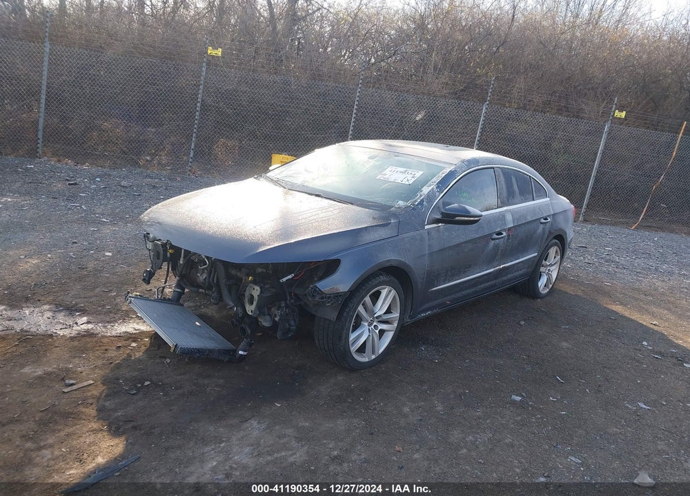 2013 VOLKSWAGEN CC 2.0T LUX VIN: WVWRP7AN8DE526035