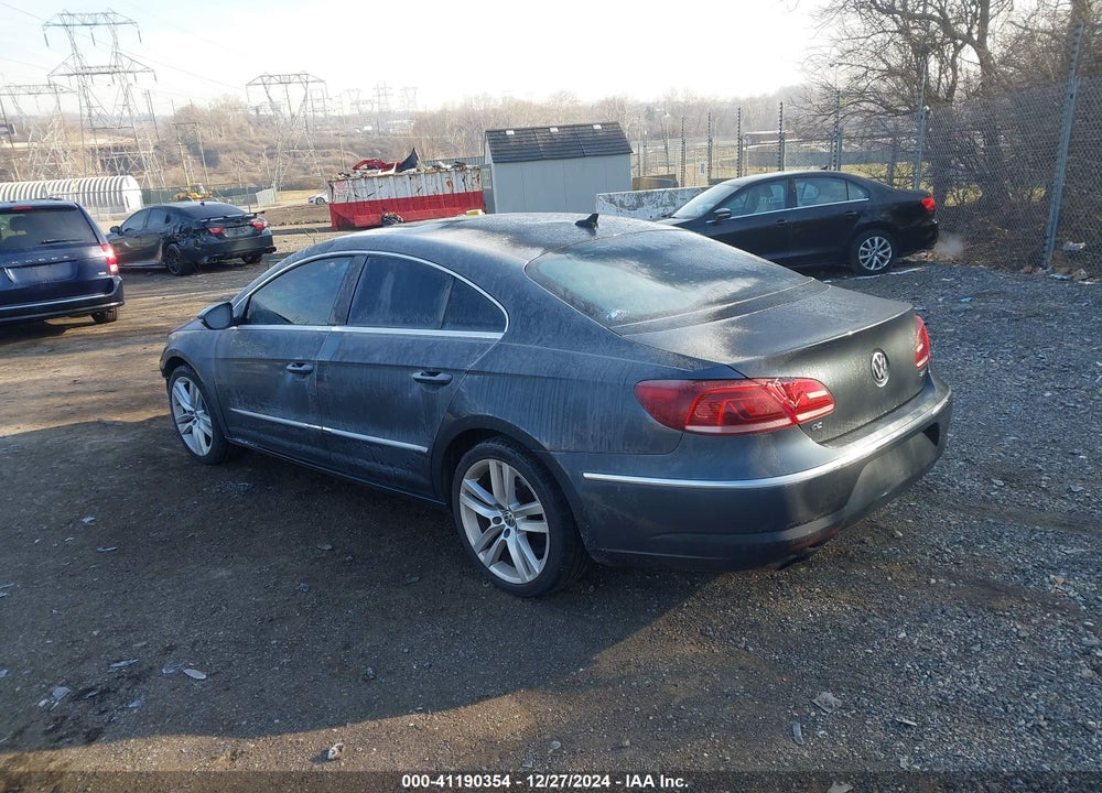 2013 VOLKSWAGEN CC 2.0T LUX VIN: WVWRP7AN8DE526035