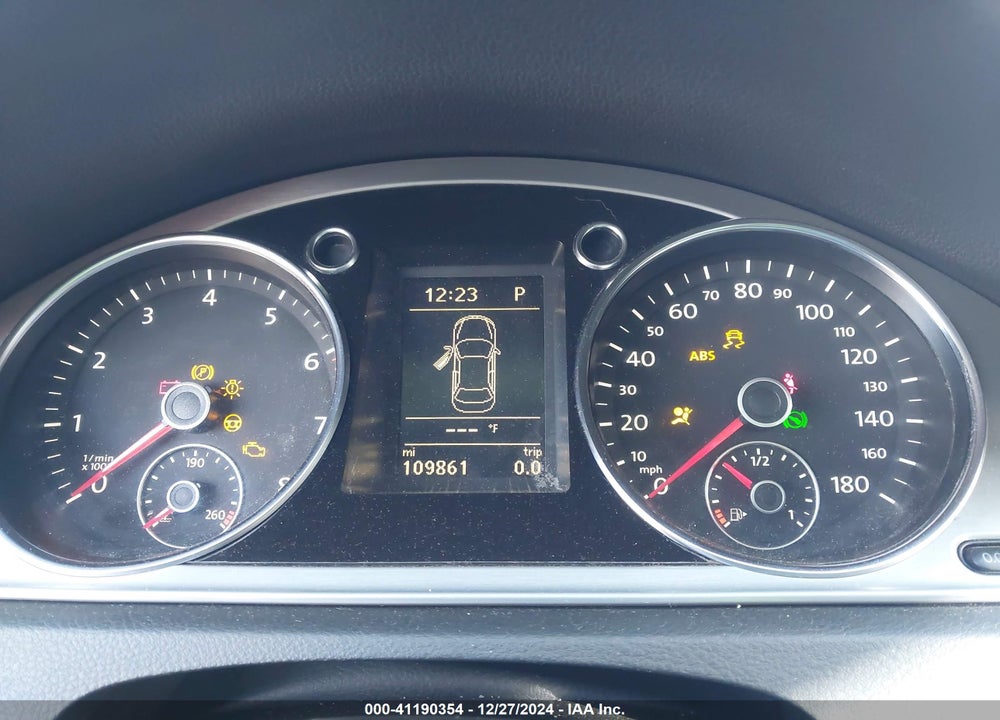 2013 VOLKSWAGEN CC 2.0T LUX VIN: WVWRP7AN8DE526035