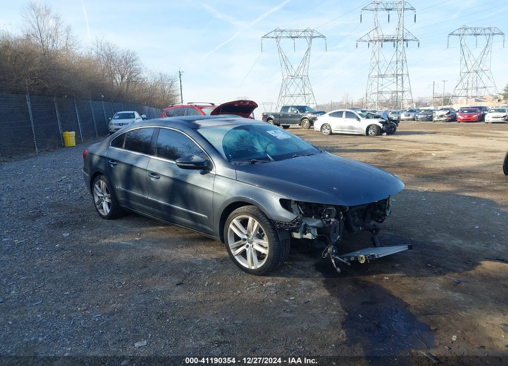 2013 VOLKSWAGEN CC 2.0T LUX VIN: WVWRP7AN8DE526035