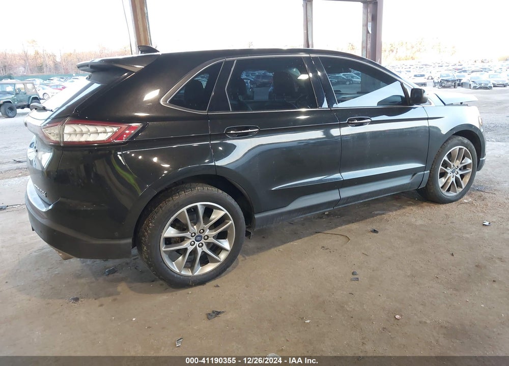 2015 FORD EDGE TITANIUM VIN: 2FMPK4K88FBB58480
