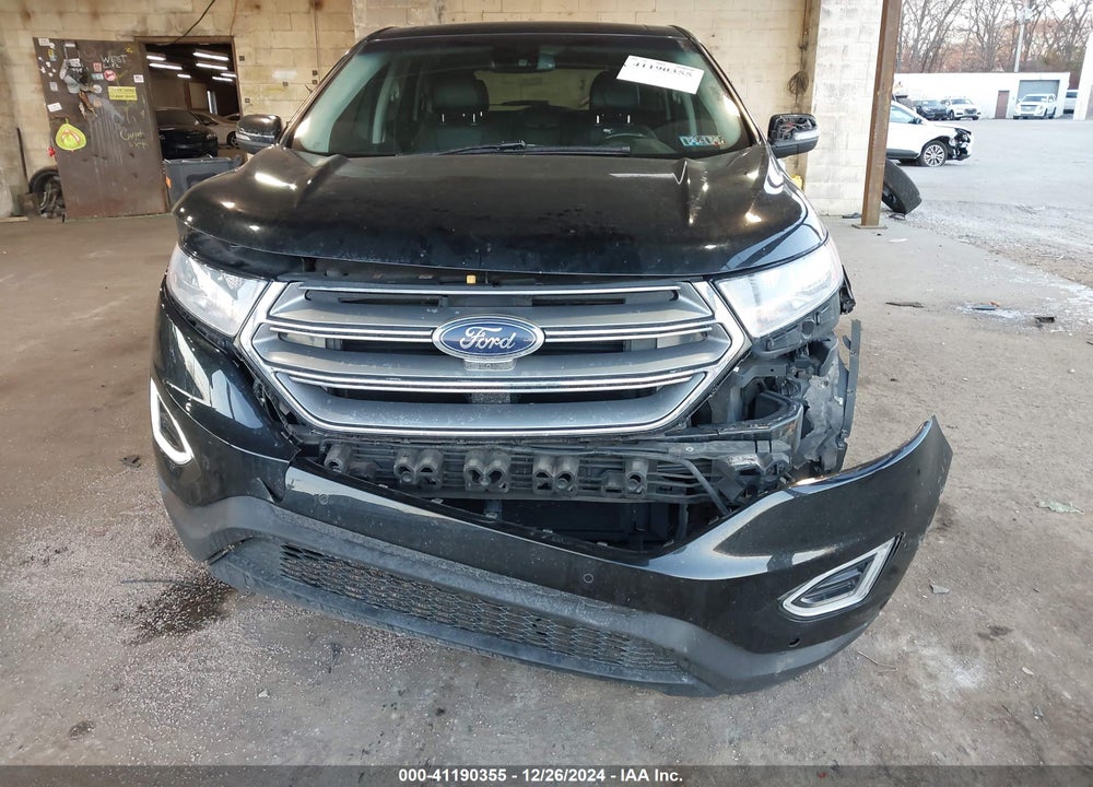 2015 FORD EDGE TITANIUM VIN: 2FMPK4K88FBB58480
