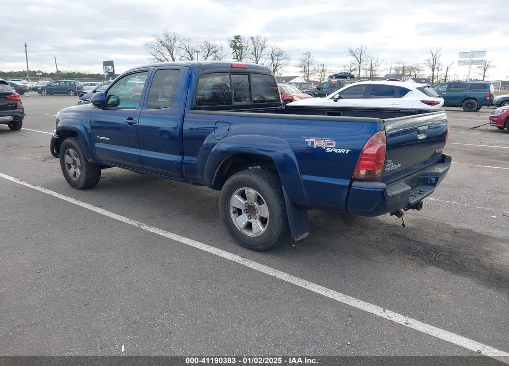 2008 TOYOTA TACOMA ACCESS CAB VIN: 5TEUU42N88Z570653