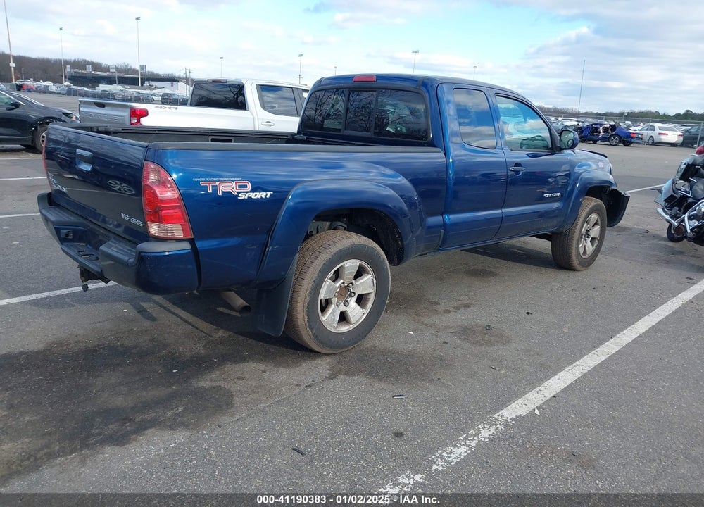 2008 TOYOTA TACOMA ACCESS CAB VIN: 5TEUU42N88Z570653