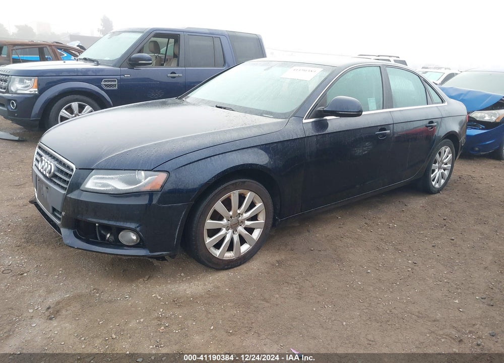 2009 AUDI A4 2.0T PREMIUM VIN: WAUSF78K89N038708
