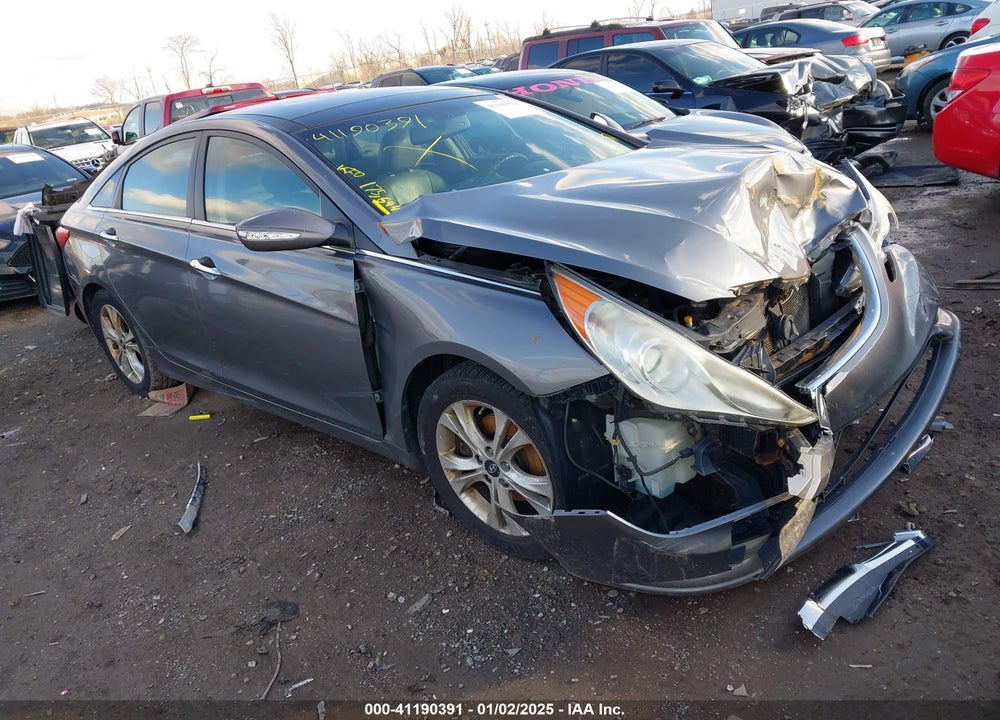 2012 HYUNDAI SONATA 2.4L LIMITED VIN: 5NPEC4AC8CH394884
