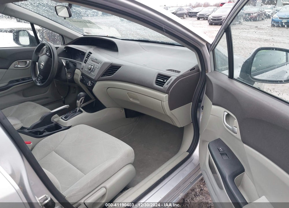 2012 HONDA CIVIC SDN LX VIN: 19XFB2F5XCE014471