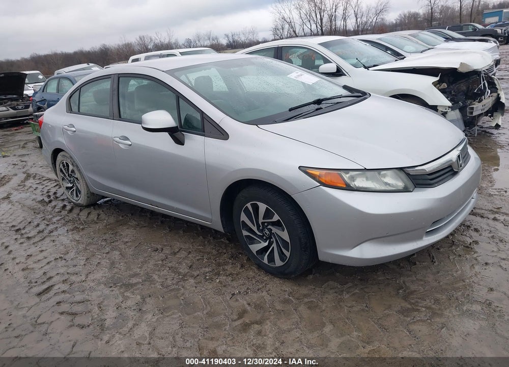 2012 HONDA CIVIC SDN LX VIN: 19XFB2F5XCE014471