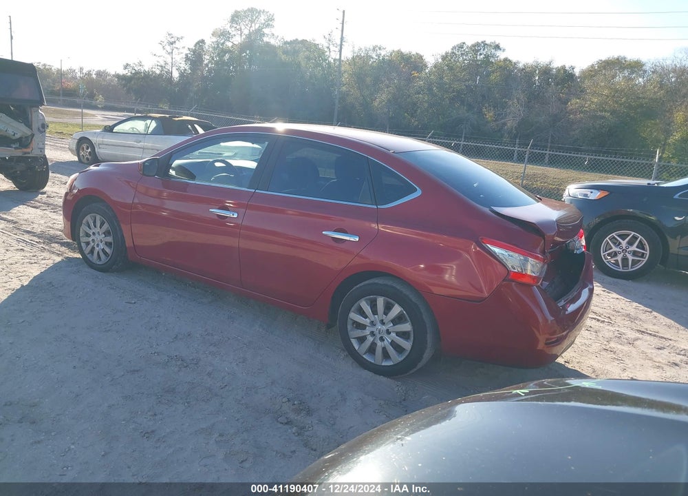 2014 NISSAN SENTRA VIN: 3N1AB7AP2EL654501