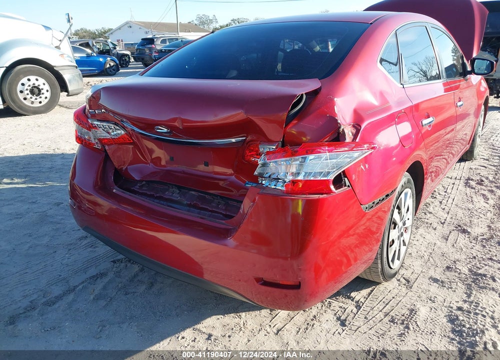2014 NISSAN SENTRA VIN: 3N1AB7AP2EL654501