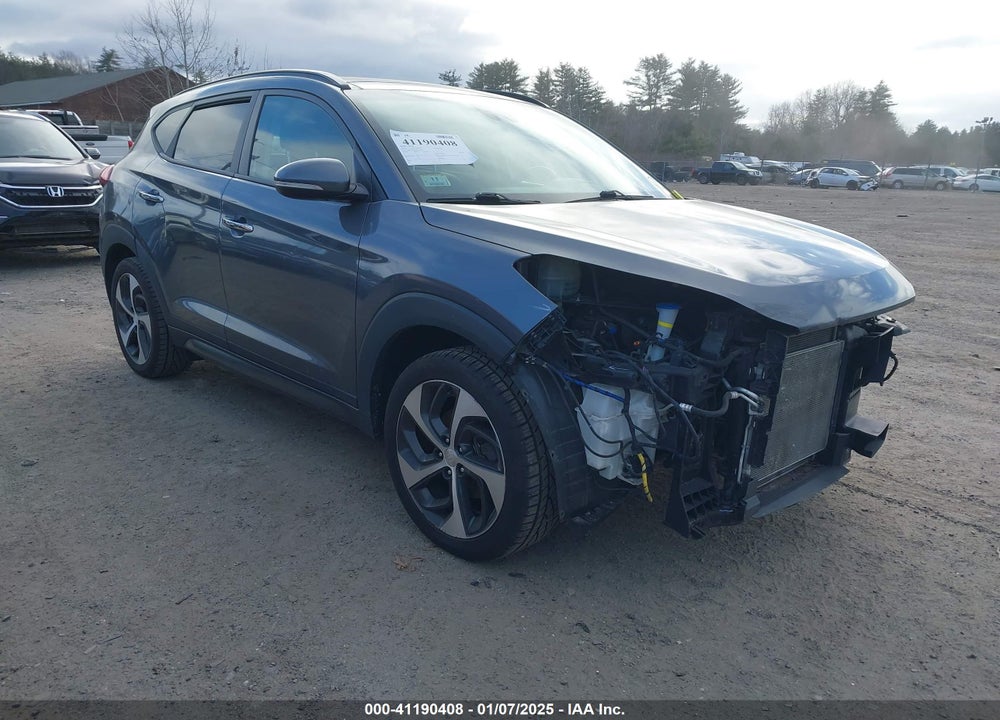 2016 HYUNDAI TUCSON LIMITED VIN: KM8J3CA2XGU155683