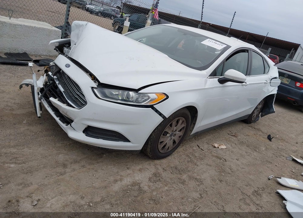 2014 FORD FUSION S VIN: 3FA6P0G77ER359559