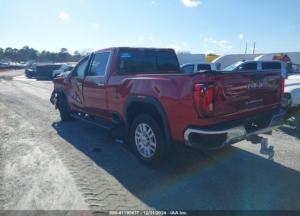 2022 GMC SIERRA 3500HD 2WD  STANDARD BED SLT VIN: 1GT48SEY0NF217282