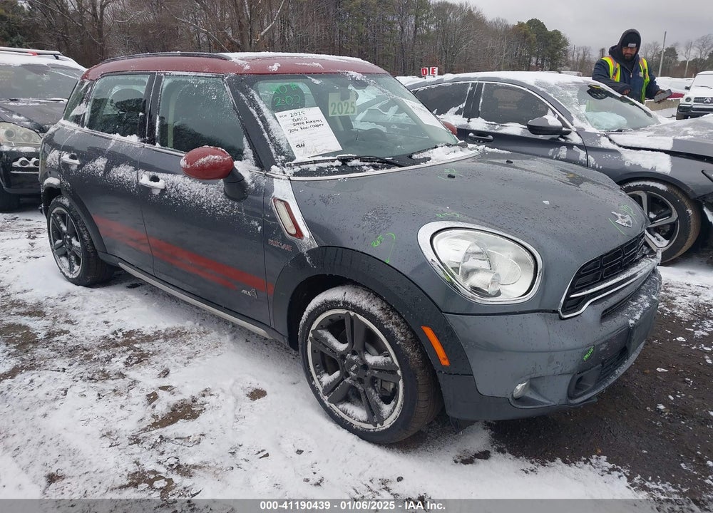 2016 MINI COUNTRYMAN COOPER S VIN: WMWZC5C59GWU20198