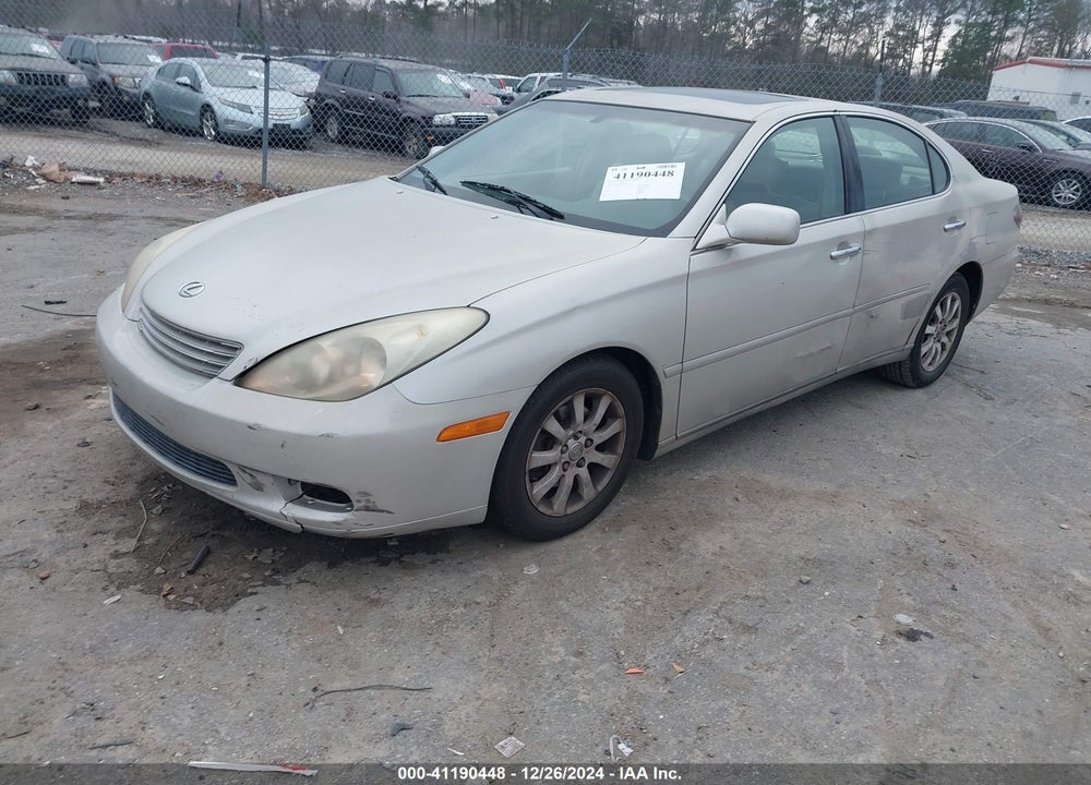 2003 LEXUS ES 300 VIN: JTHBF30G130095757