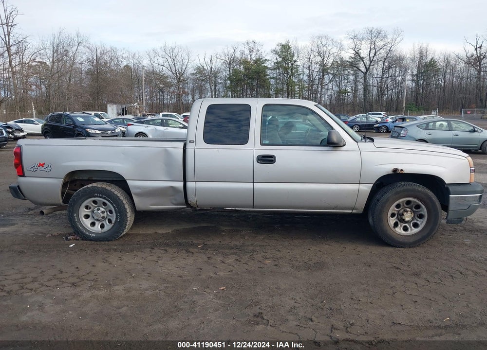 2005 CHEVROLET SILVERADO 1500 WORK TRUCK VIN: 1GCEK19V65Z170662