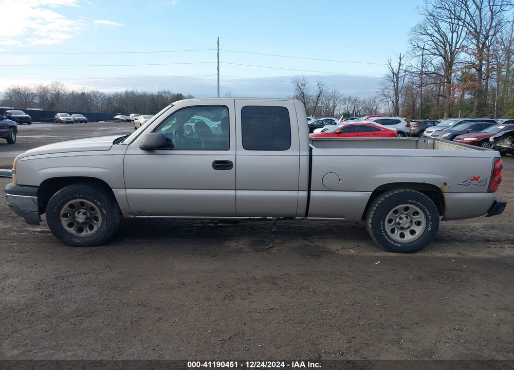 2005 CHEVROLET SILVERADO 1500 WORK TRUCK VIN: 1GCEK19V65Z170662