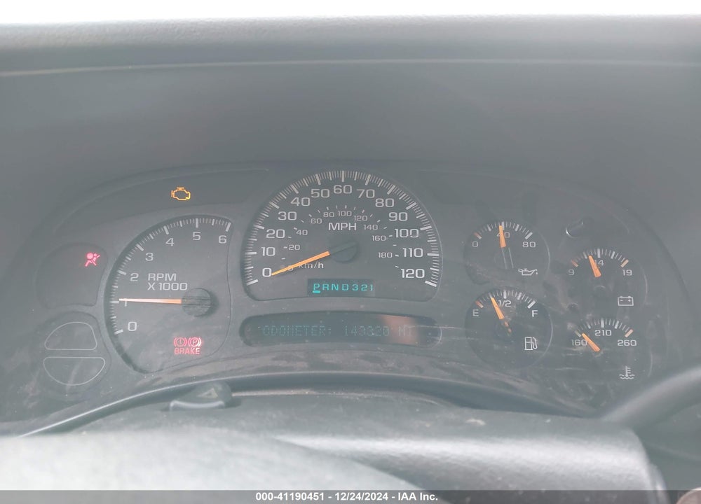 2005 CHEVROLET SILVERADO 1500 WORK TRUCK VIN: 1GCEK19V65Z170662