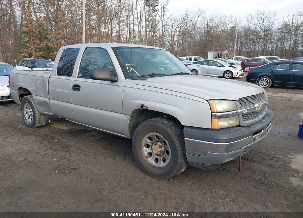 2005 CHEVROLET SILVERADO 1500 WORK TRUCK VIN: 1GCEK19V65Z170662
