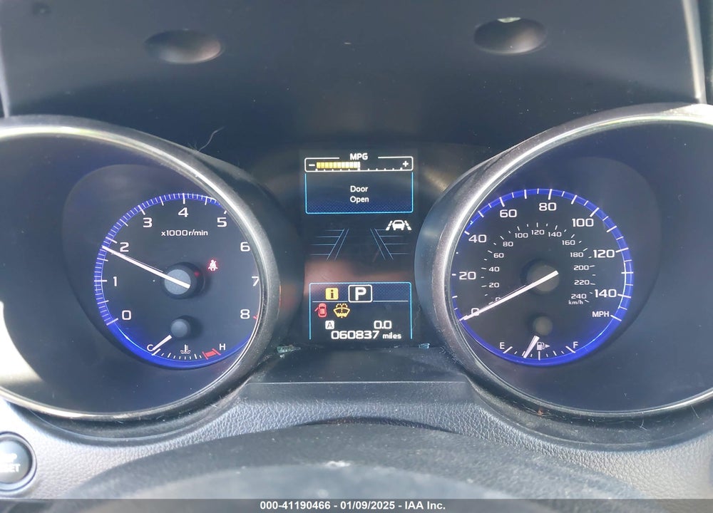 2019 SUBARU OUTBACK VIN: 4S4BSANC9K3306574