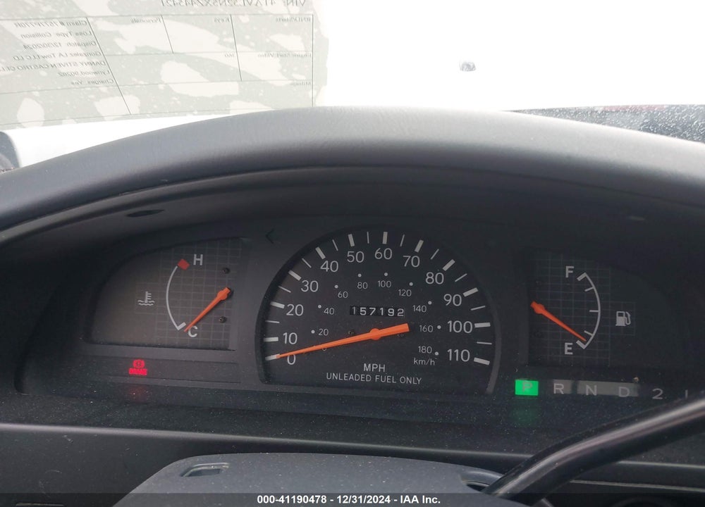 1999 TOYOTA TACOMA VIN: 4TAVL52N5XZ445421