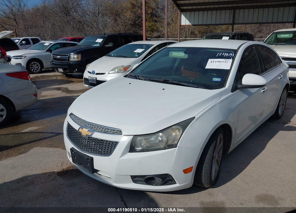 2014 CHEVROLET CRUZE LTZ VIN: 1G1PG5SB2E7124834