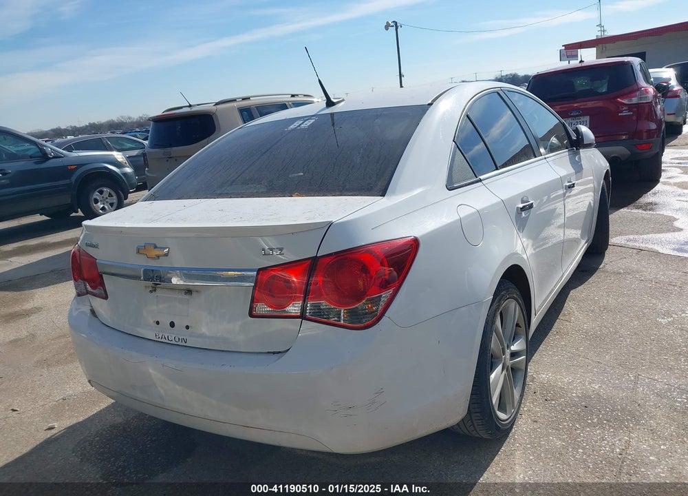 2014 CHEVROLET CRUZE LTZ VIN: 1G1PG5SB2E7124834