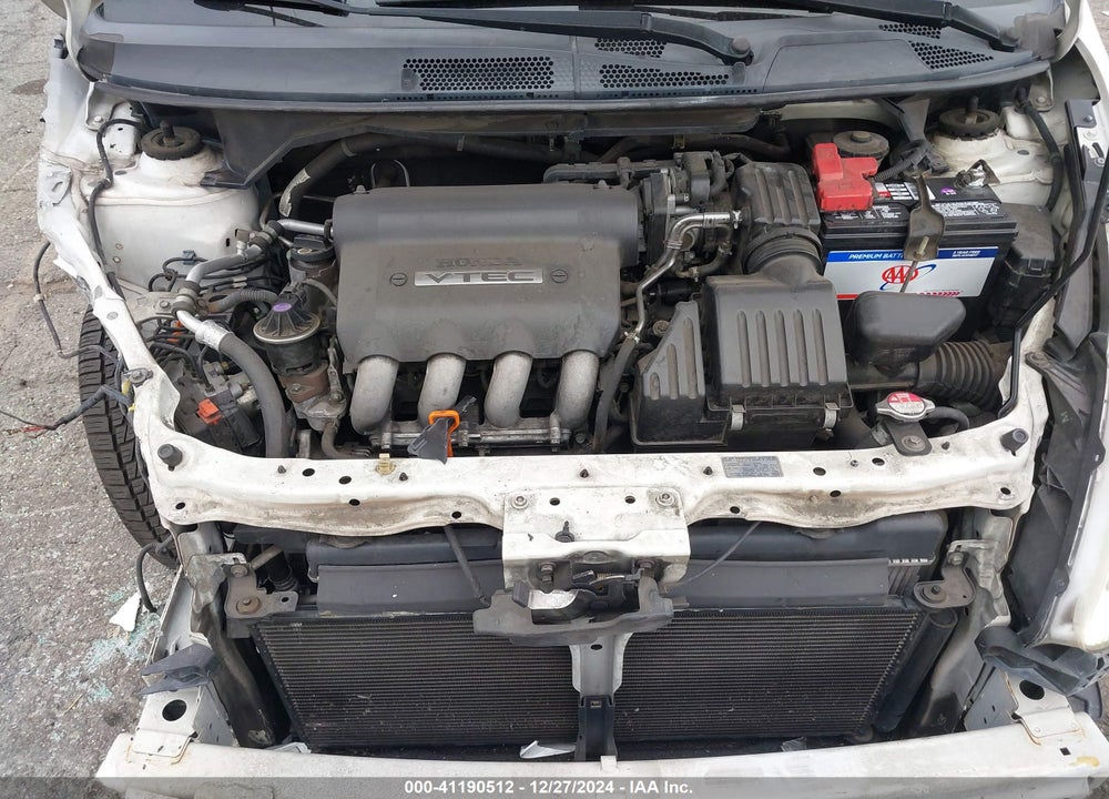 2007 HONDA FIT SPORT VIN: JHMGD38607S049726