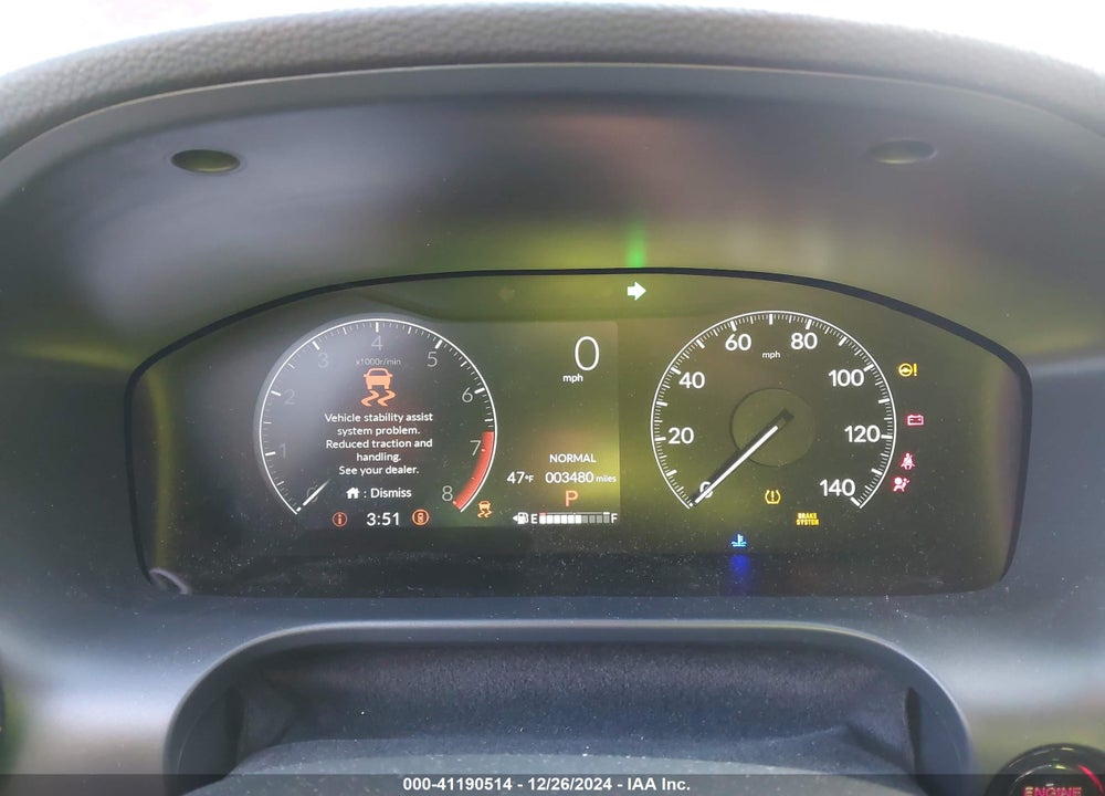 2025 HONDA HR-V 2WD SPORT VIN: 3CZRZ1H57SM700188