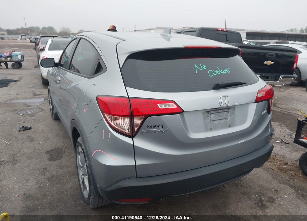 2018 HONDA HR-V LX VIN: 3CZRU6H38JG714947