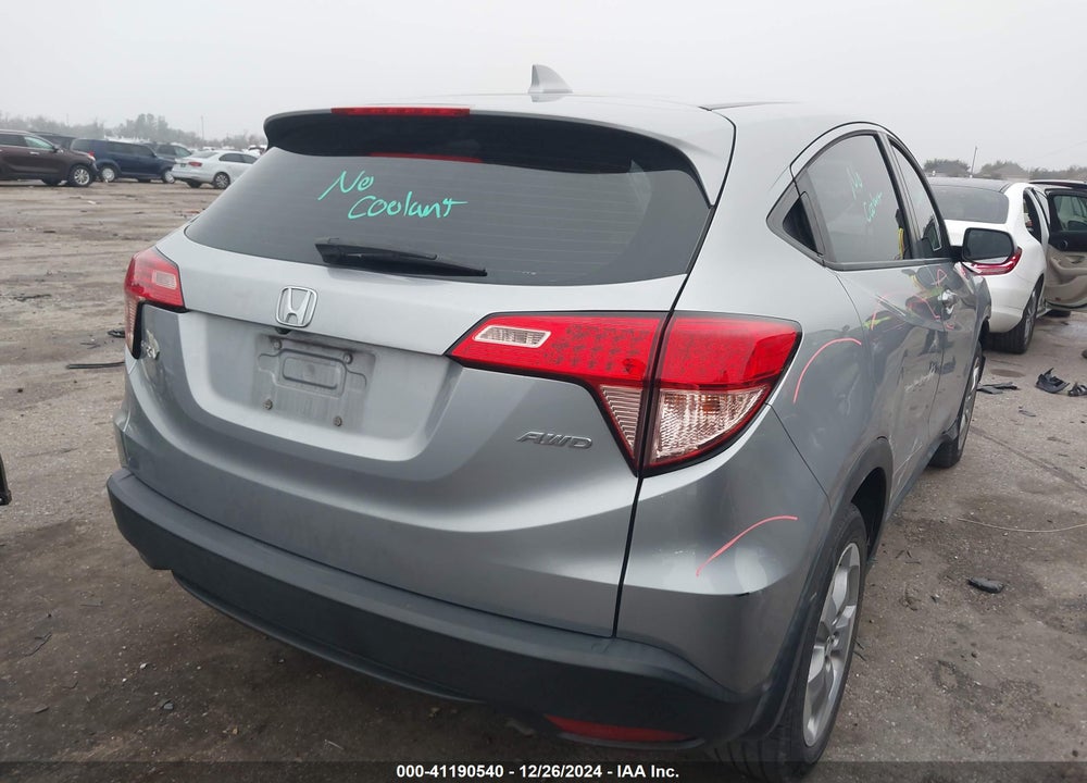 2018 HONDA HR-V LX VIN: 3CZRU6H38JG714947