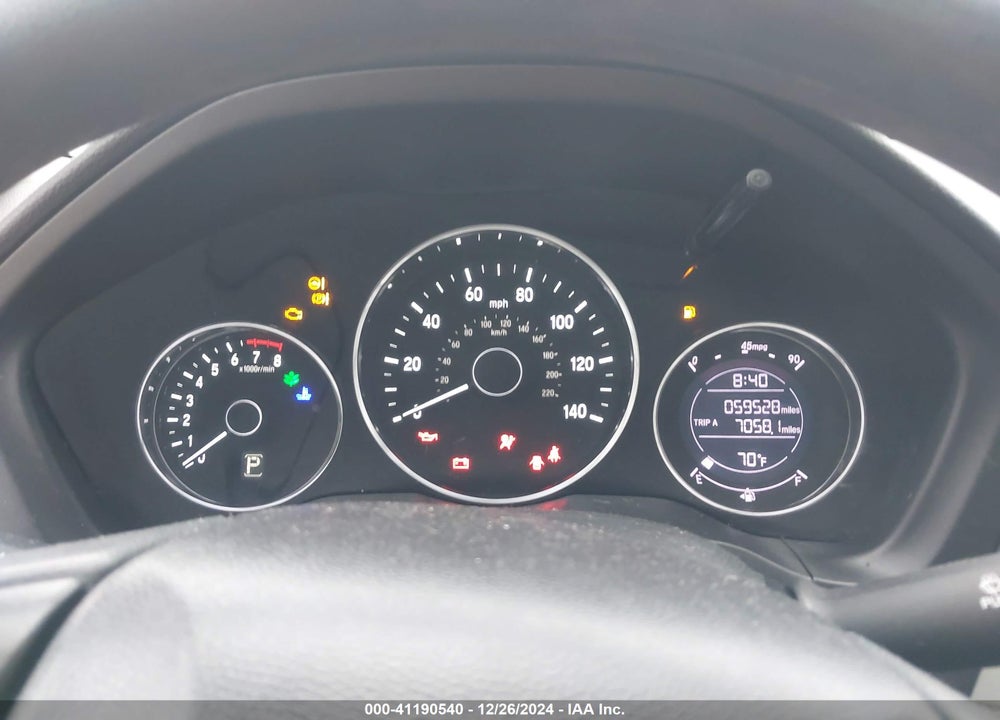 2018 HONDA HR-V LX VIN: 3CZRU6H38JG714947