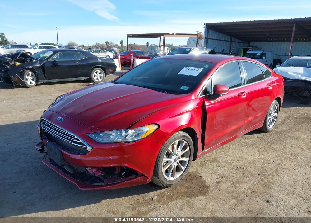 2017 FORD FUSION VIN: 3FA6P0H75HR293905