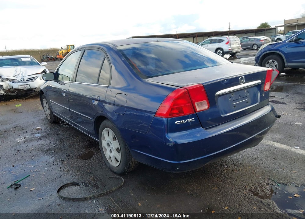 2002 HONDA CIVIC EX VIN: JHMES26762S002860