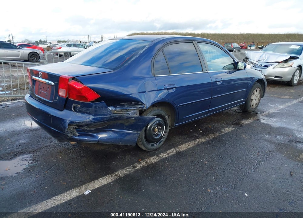 2002 HONDA CIVIC EX VIN: JHMES26762S002860