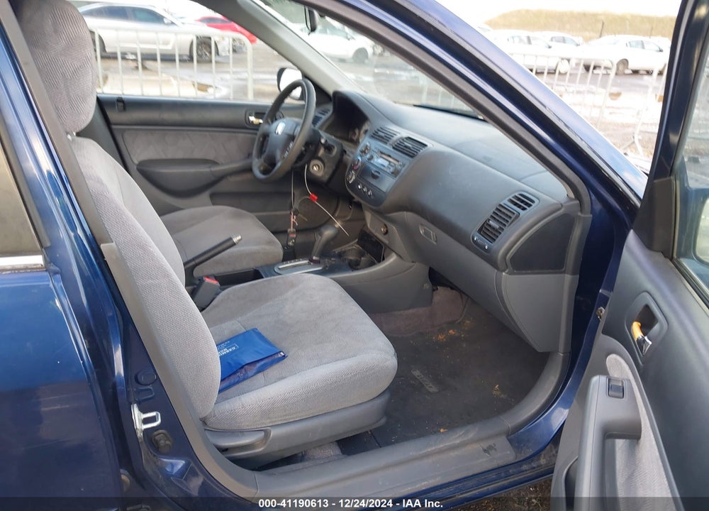 2002 HONDA CIVIC EX VIN: JHMES26762S002860