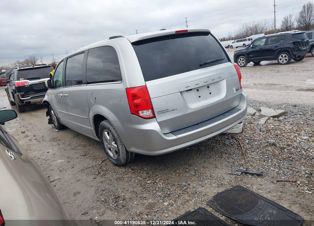 2011 DODGE GRAND CARAVAN CREW VIN: 2D4RN5DG9BR661535