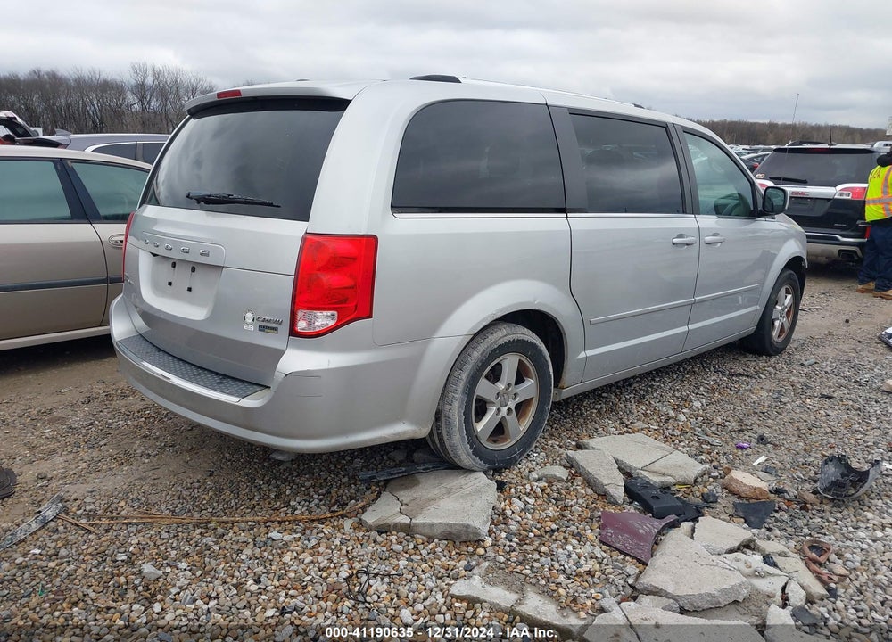 2011 DODGE GRAND CARAVAN CREW VIN: 2D4RN5DG9BR661535