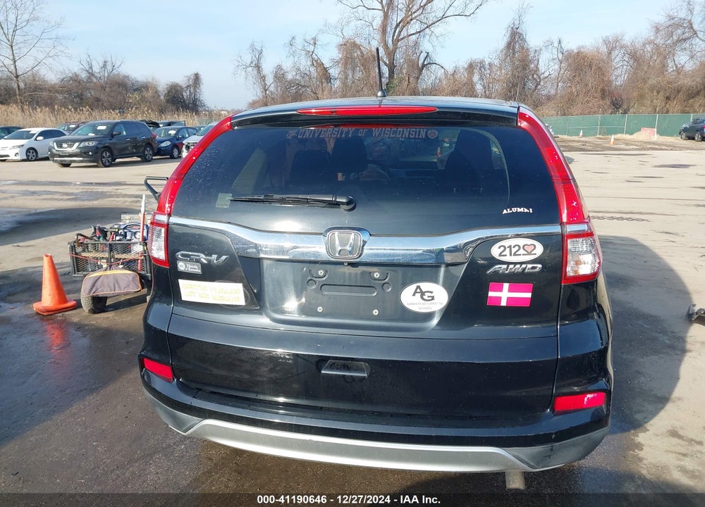 2015 HONDA CR-V EX VIN: 5J6RM4H56FL096107