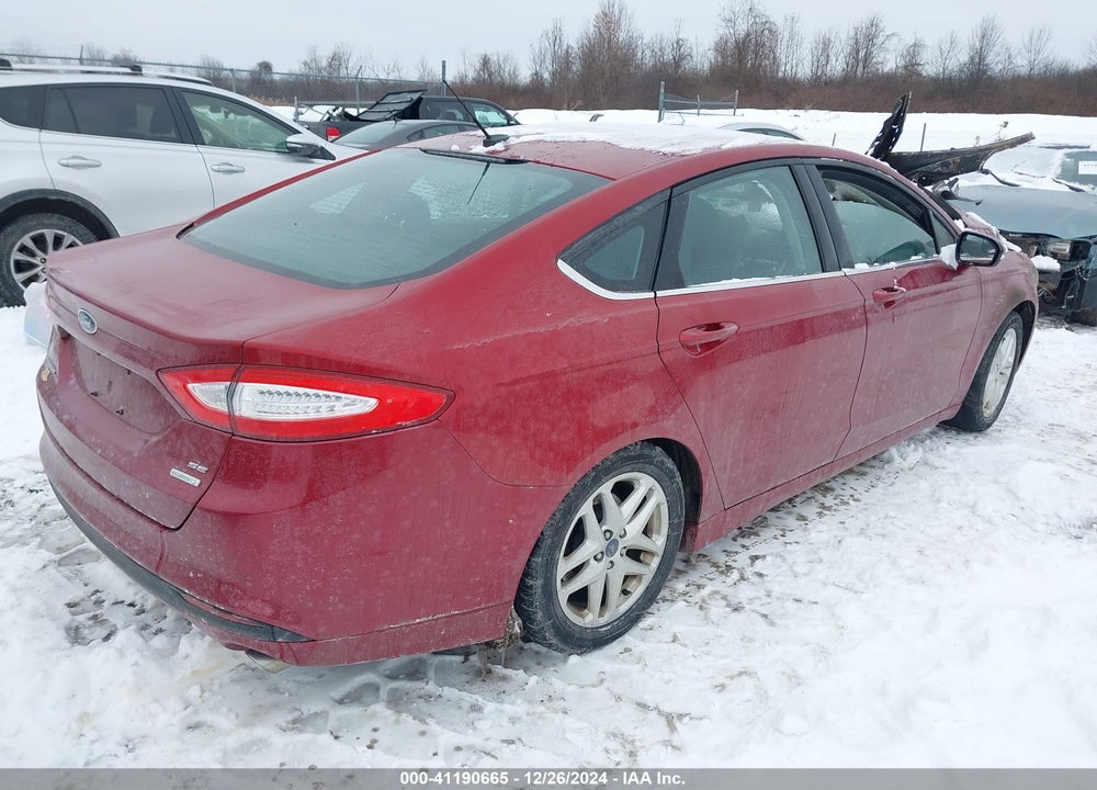 2016 FORD FUSION SE VIN: 3FA6P0HD5GR212647