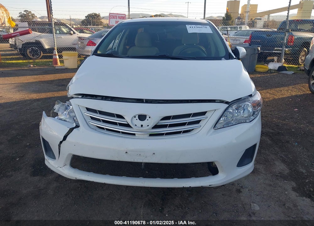2013 TOYOTA COROLLA LE VIN: 5YFBU4EE7DP088470