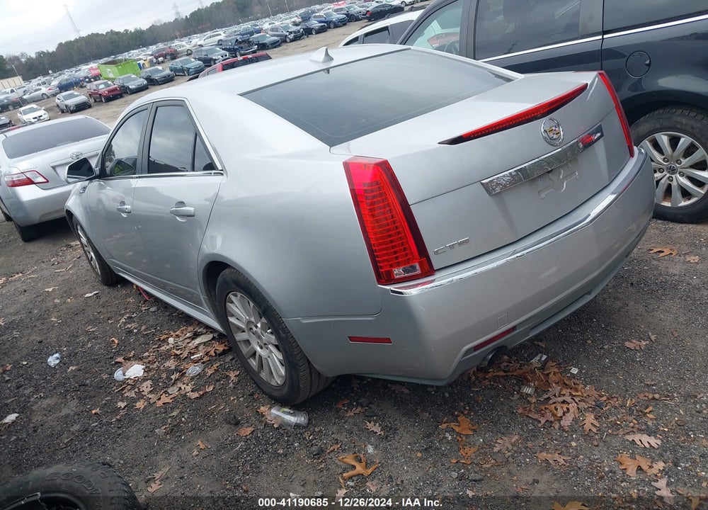 2012 CADILLAC CTS LUXURY VIN: 1G6DE5E5XC0100246