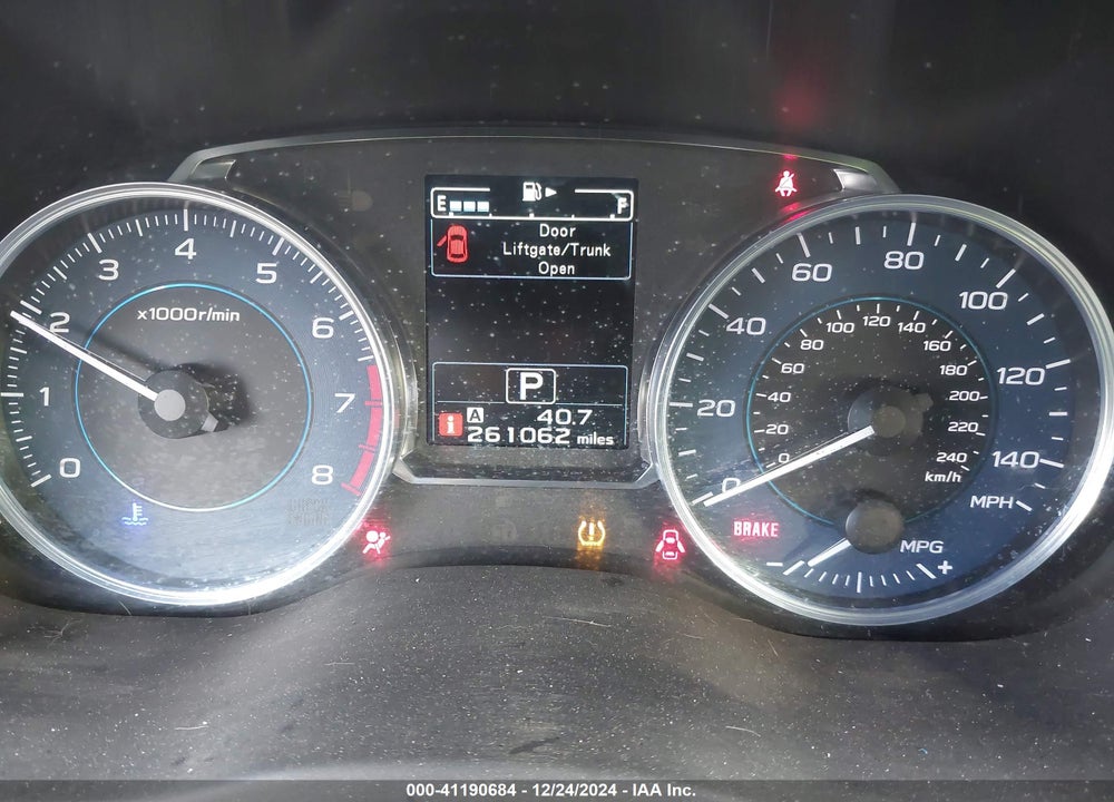 2016 SUBARU CROSSTREK 2.0I LIMITED VIN: JF2GPAKC3G8239675