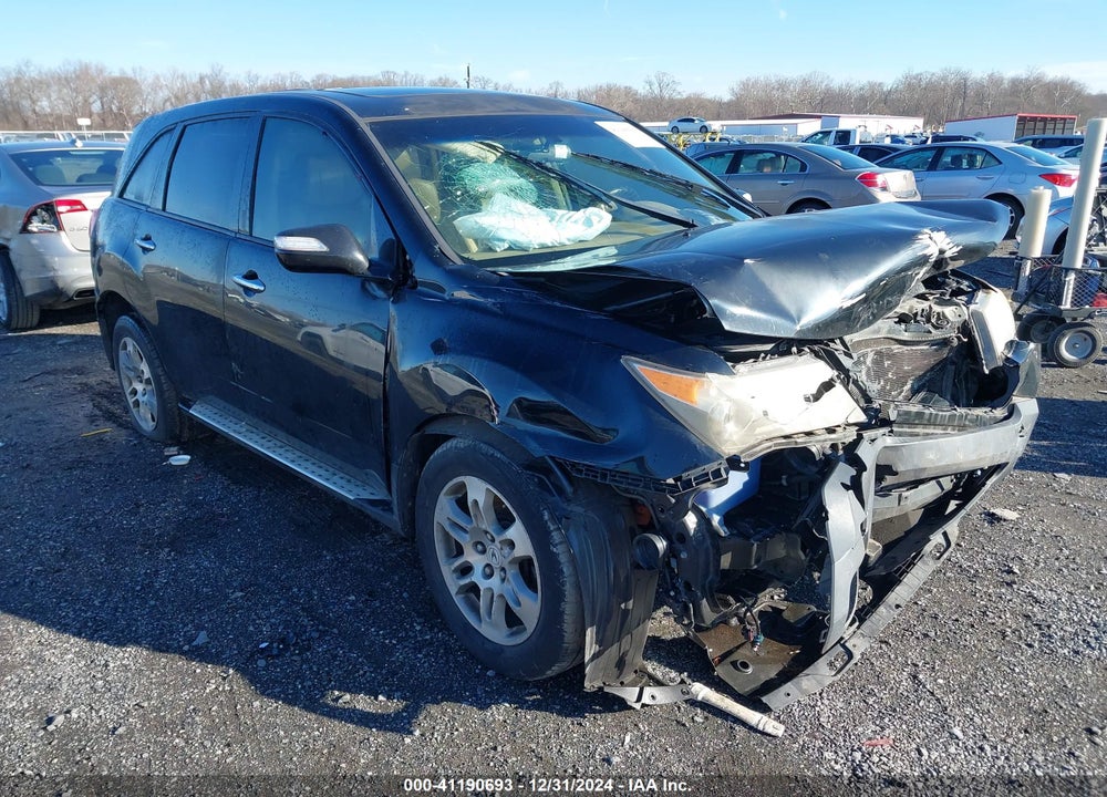 2007 ACURA MDX VIN: 2HNYD28287H504661